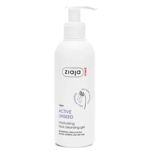 Ziaja Flax Seed Moisturizing Facial Cleansing Gel 190 ml