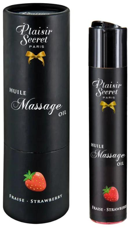 Huile de massage Plaisir Secret à la fraise 59 ml