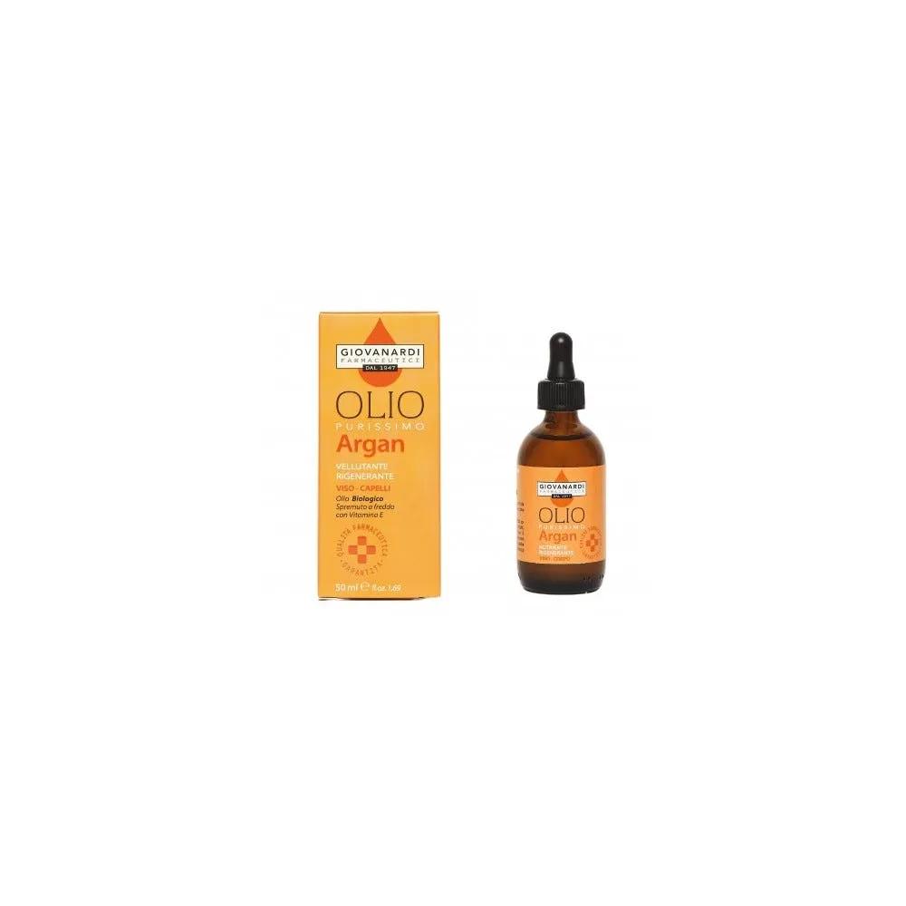 Giovanardi Olio Di Argan Biologico Rigenerante Viso E Corpo 50 Ml