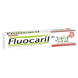 Fluocaril Dentifrice Junior 6 à 12 ans Fruits Rouges 50ml