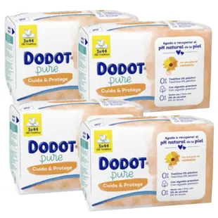 Dodot Pure Care & Protect Wipes 12x44