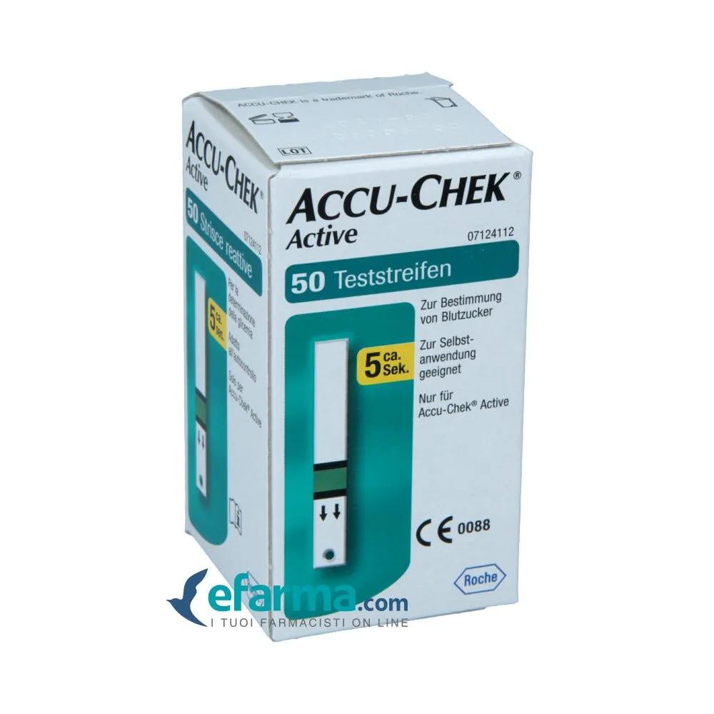 Accu-Chek Active Strisce Reattive Glicemia 50 Pezzi