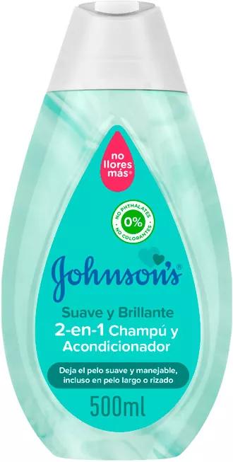 Johnson's Baby Soft & Shiny shampoo e condicionador 2 em 1 500 ml