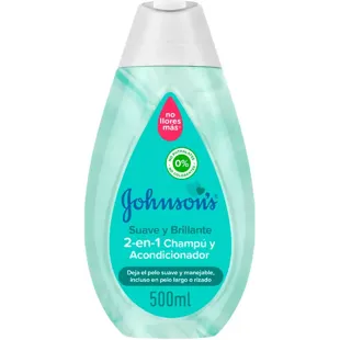 Johnson's Baby Soft & Shiny Shampoo and Conditioner 2 In 1 500 ml