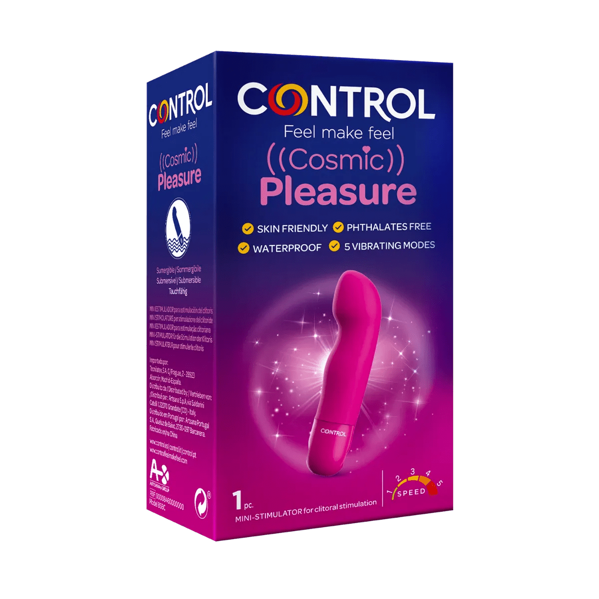 Control Cosmic Pleasure Mini Stimolatore