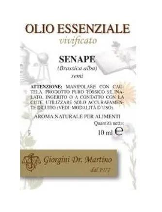 Dr. Giorgini Olio Essenziale Senape Aroma Naturale Per Alimenti 10 ml