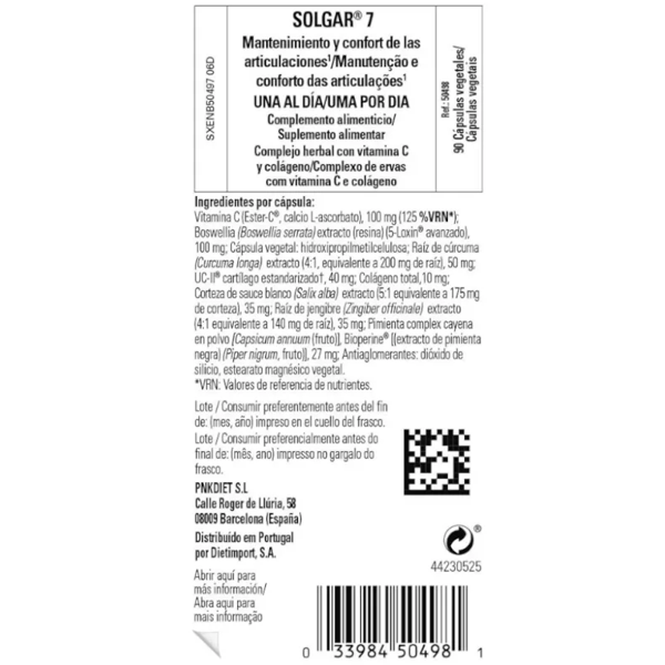 Solgar 7 30 Capsules