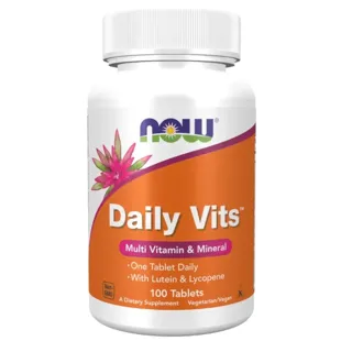 Now Foods Daily Vits Daily Multivitamin 100 Tablets