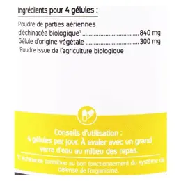 Nat & Form Écoresponsable Echinacée Bio 200 gélules