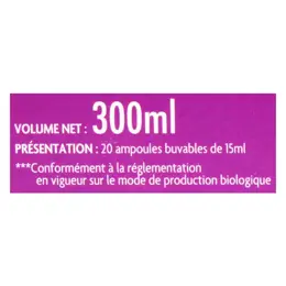 Superdiet Quatuor Bio Bien-Etre du Foie 20 ampoules