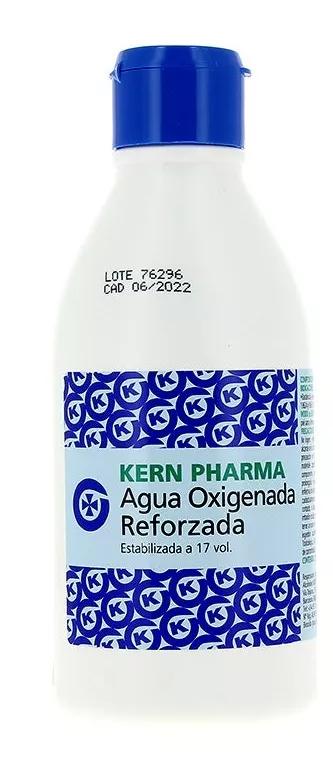 Kern Pharma Peroxyde d'hydrogène renforcé 17 Vol 250 ml