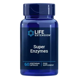 Life Extension Super Enzymes 60 Vegetarian Capsules