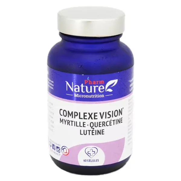 Pharm Nature Micronutrition Complexe Vision 60 gélules