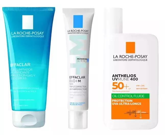 Routine giornaliera per l'acne giovanile di La Roche Posay Effaclar