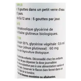 Oemine Macérât Glycériné Aulne Glutineux Bio 30ml