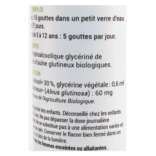 Oemine Macérât Glycériné Organic Glutinous Alder 30ml