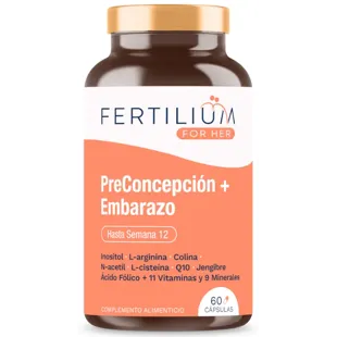 Nutralie Fertilium Preconcepción + Embarazo 60 Cápsulas