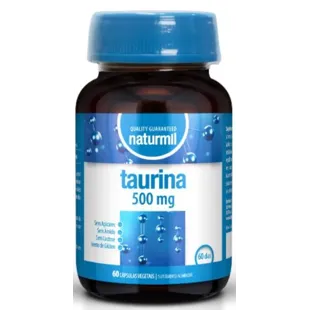 Naturmil Taurina 500 Mg 60 Cápsulas