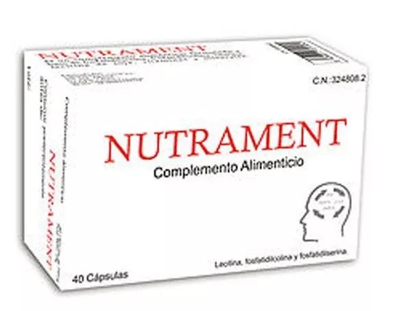 Nutrament en vente libre 40 gélules