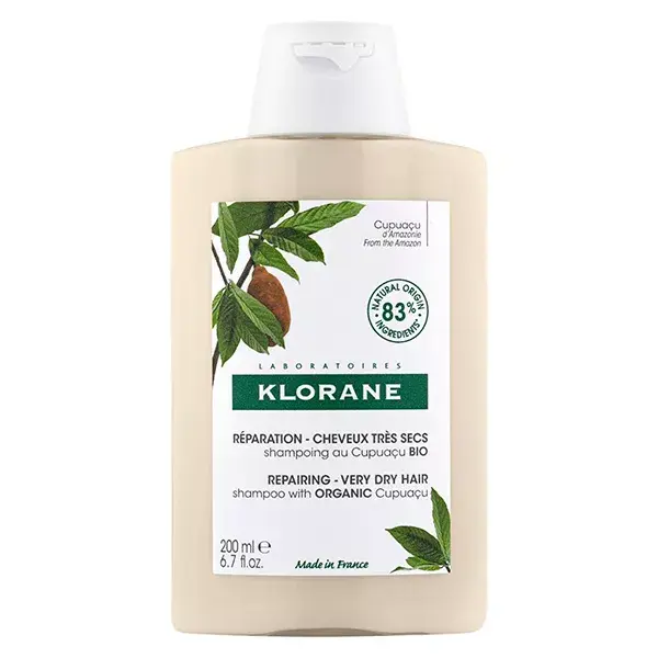 Klorane Beurre de Cupuaçu Shampoing Réparation 200ml