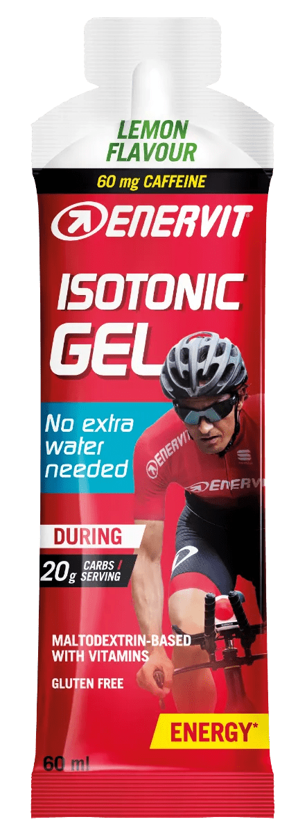 Enervit Isotonic Gel Energetico Integratore per Sportivi Gusto Limone 60 ml