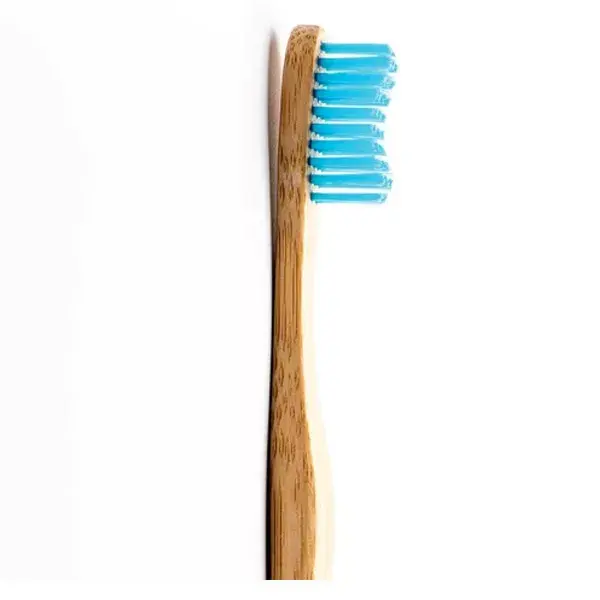 Humble Brush Cepillo de Dientes Vegan de Bambú Adultos Azul Medio