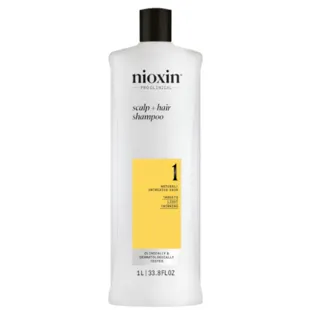 Nioxin 1 Natural Hair Shampoo Mild Weakening 1000 ml