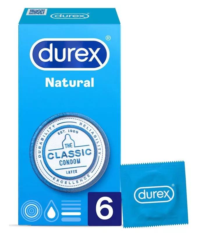 Durex Natural Plus Easy On Preservativos 6 Uds