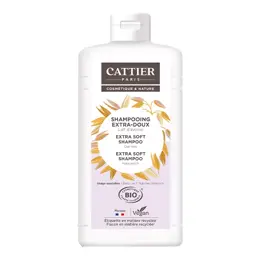 Cattier Shampoing Extra-Doux Lait d'Avoine Bio 1L