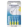 Inava Brossettes 3 Recharges Étroits 1mm Jaune
