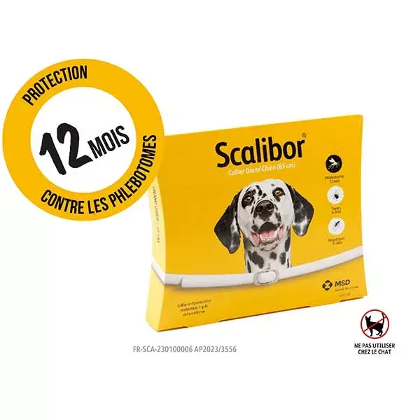 Scalibor Collar Insecticida Perros Grandes 65cm 1 unidad