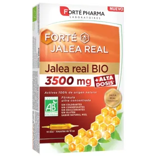 Forté Pharma Forte Gelée Royale Bio 3500 mg 10x15ml Ampoules