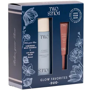 Two Poles Luminous Milk Essence 80 ml + Lip Hero Balm Honest 