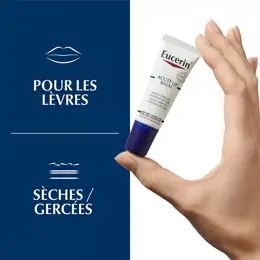 Eucerin Acute Lip Balm Baume à Lèvres Calmant Intensif Lèvres Gercées 10ml