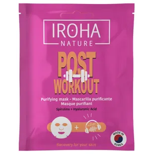 Iroha Nature Face Sheet Mask Post Workout Tissue Mask