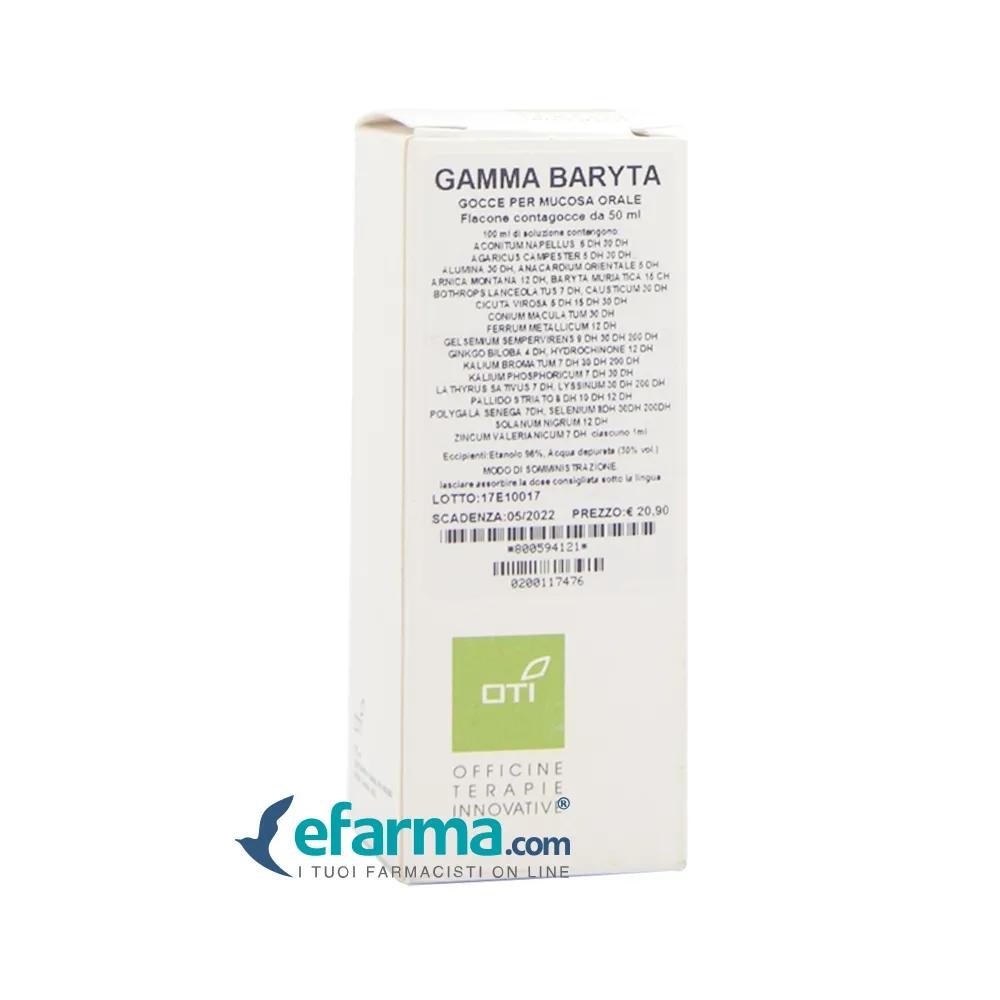 Oti Gamma Baryta Composto In Gocce Medicinale Omeopatico 50 ml