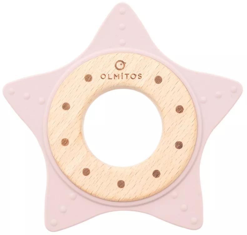 Olmitos Silicone/Beech Star Teether