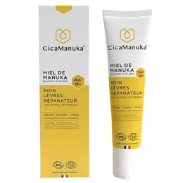 Cicamanuka Soin des Lèvres Réparateur au Miel de Manuka IAA15+ Bio 15ml