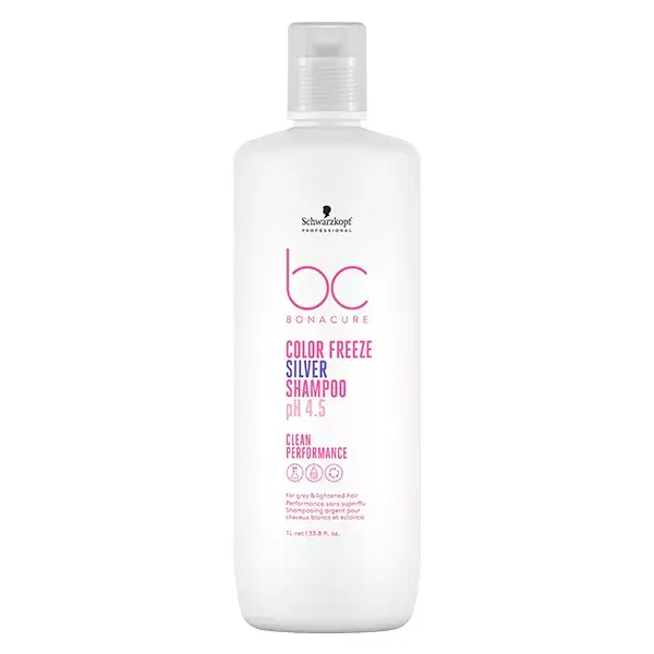 Schwarzkopf Professional BC Bonacure pH 4.5 Color Freeze Silver Shampoo 1L