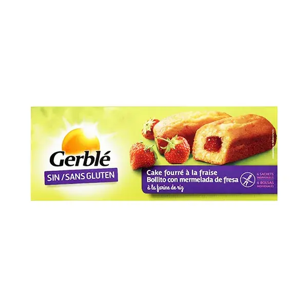 Gerblé Gluten Free Strawberry Sponge Cakes 210g