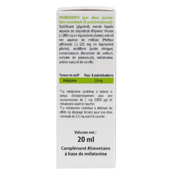 Forté Pharma Fortenuit Melatonin 1900 Spray 20ml