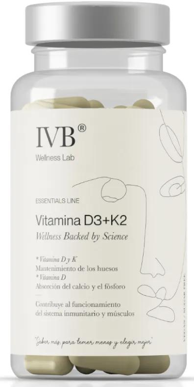 IVB Wellness Lab Vitamine D3+K2 90 Gélules