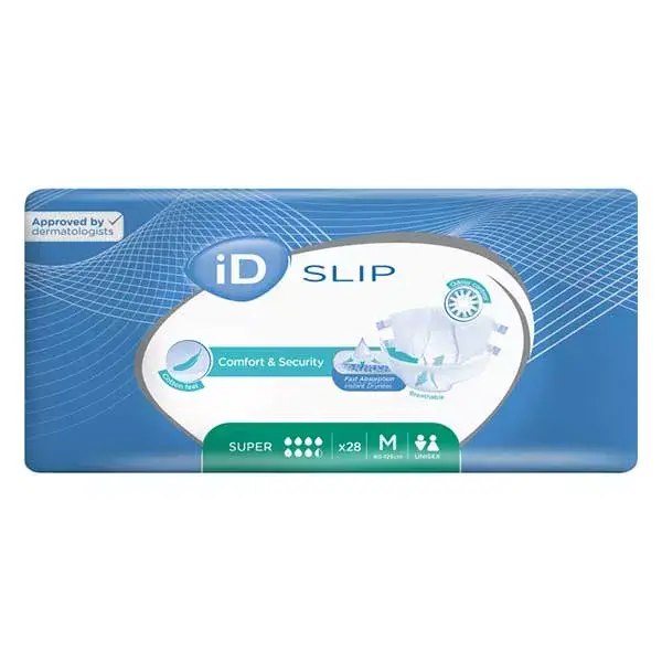 iD Slip Incontinence Change Complet Super Taille M 28 protections