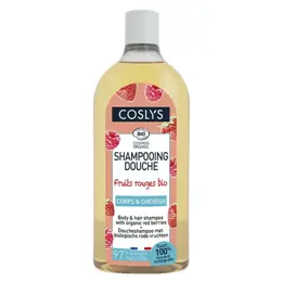 Coslys Shampoing Douche Fruits Rouges Bio 750ml