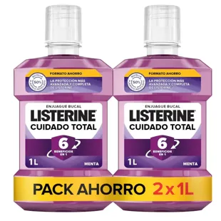 Listerine Total Care Mint Mouthwash 2x1 Liter
