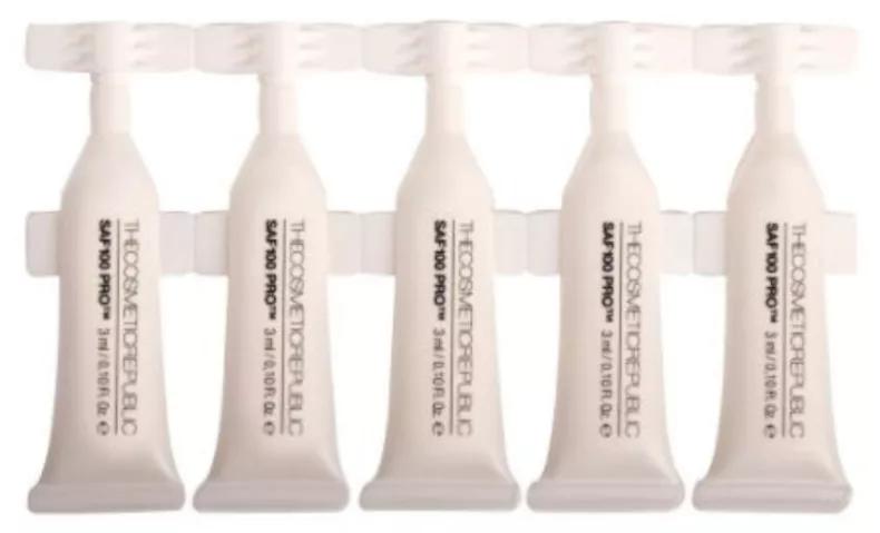 The Cosmetic Republic SAF100 PRO Ampolas de nutrição capilar 3ml 10 unid.