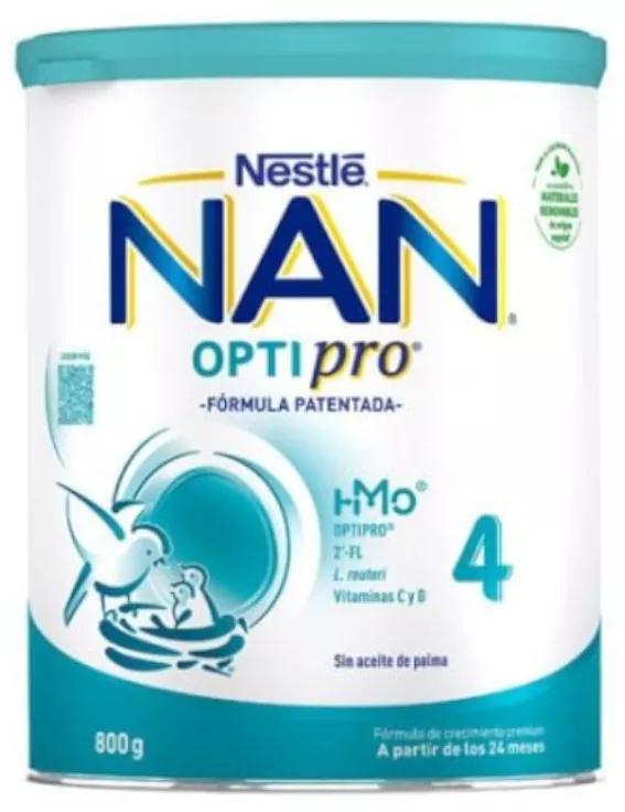Nestlé Nan Optipro 4 Leite de Crescimento 800 g