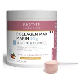 Biocyte Collagen Max Marin Collagène Marin 10g Acide Hyaluronique Anti-Age220g