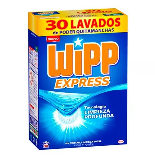 Wipp Express Detergente Polvo Limpieza Profunda 30 Dosis