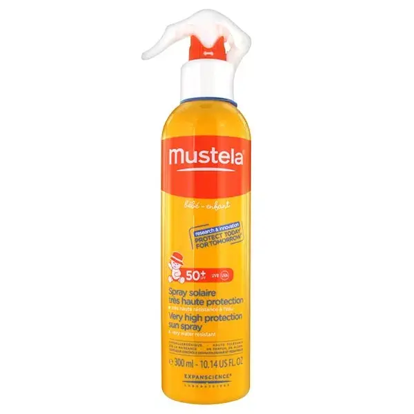 Mustela Spray Solare SPF50+ Neonato - Bambino 300 ml